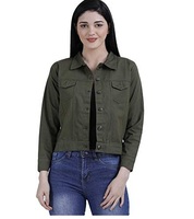 Veste en jean vintage délavée à l'acide de haute qualité, col montant, coupe courte, très vendue, personnalisable, pour l'hiver, vente en gros