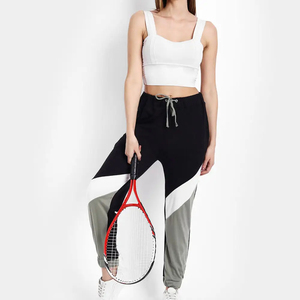 Pantalones Cargo de Cintura Alta para Mujer, Color Sólido, con Cordón, Corte Holgado, Largos, Talla Grande, Pantalones Deportivos Casuales de Algodón Tejido - Product Image 5