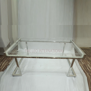 Wholesale Bulk Trendy Furniture Gold Plated Iron Modern Coffee <b>Tables</b> for Living Room Bedroom Handmade Customized - Product Image 4