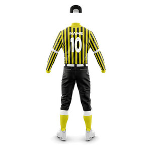 Tenues de baseball respirantes sur mesure de qualité supérieure pour le sport, avec logo personnalisé, impression numérique, anti-UV, séchage rapide, vente en gros - Product Image 3