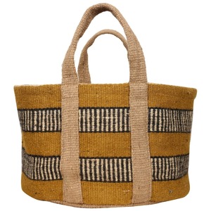 Excellent Quality Stylish Geometric Pattern Jute Tote <b>Bag</b> Fashion Carry <b>Bag</b> for Boutique Shopping Available at Good Price - Product Image 4