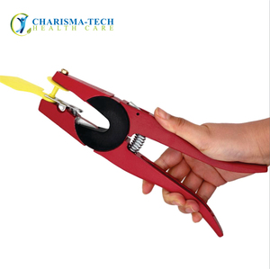 Large Stainless Steel Orthopedic Veterinary Instrument Ear <b>Tag</b> Applicator for Livestock - Product Image 5