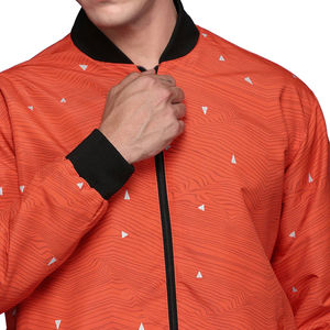 Blousons Bomber Homme Respirants et à Séchage Rapide, Design Haut de Gamme, Fabrication Professionnelle, Blouson Sportif à Faible MOQ avec OEM - Product Image 4