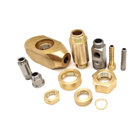 Venta exclusiva de servicios de mecanizado de alta precisión y calidad superior, componentes de torneado CNC de latón de la India.