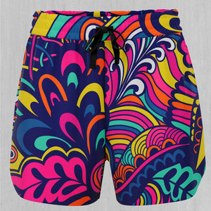 Shorts décontractés pour femmes fabriqués en usine, sublimation de haute qualité, shorts en mesh pour femmes en grande quantité - Product Image 4