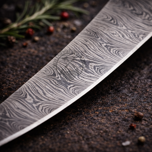 Top Trending Custom Handmade Damascus Steel Fish Fillet <b>Knife</b> 8" Extra <b>Sharp</b> Ambidextrous Blue Honeybee Nest Style Resin Handle - Product Image 4