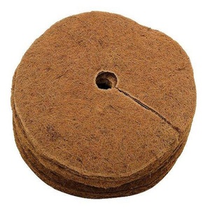 Paillis naturels et cercles pour arbres en fibres de coco biodégradables pour la rétention de l'humidité du sol et le contrôle des adventices, écologiques, en vrac - Product Image 2
