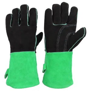 Meilleurs gants de soudage en cuir de vachette renforcé, résistants à la chaleur et aux étincelles, pour travaux lourds, barbecue, soudeurs, gants de sécurité - Product Image 4