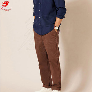Pantalones chinos de algodón transpirable para hombre, fabricación profesional, marca personalizada, cómodos al mejor precio - Product Image 2