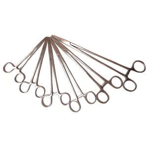 Pinzas Hemostáticas Quirúrgicas de Punta Recta, Portaagujas Manual de Acero Inoxidable, Instrumentos con Certificación CE, al Mejor Precio - Product Image 1