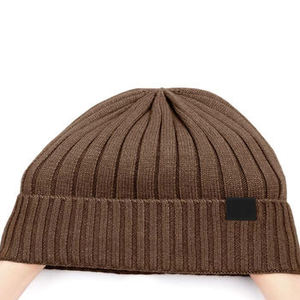 Gorro de Invierno Ikhlas Sports de Alta Calidad con Etiqueta Tejida Personalizable, Unisex, de Poliéster/Algodón, Gorra de Playa Tejida para Adultos - Product Image 3