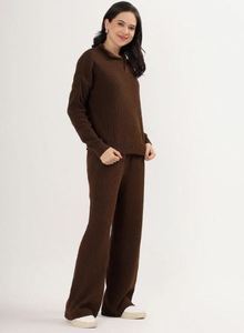 Conjunto de Suéter y Pantalón de Punto Suave Premium para Mujer, Conjunto de Moda de Invierno - Product Image 2