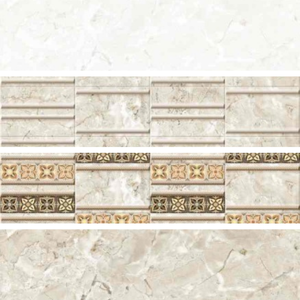 Carrelage mural en céramique blanc brillant minimaliste moderne 300x600 pour bâtiments commerciaux et décorations murales de bureaux d'entreprise - Product Image 2