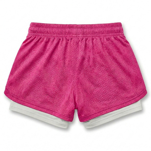 Women's <b>Mesh</b> Sports Shorts Breathable Athletic Workout Breathable Sports Shorts OEM Service - Product Image 2