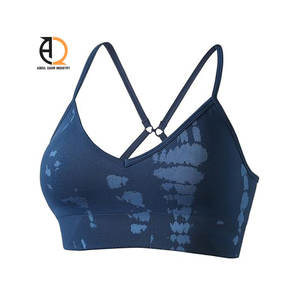 Sujetador deportivo para mujer, a prueba de golpes, para correr, fitness, yoga, con tirantes cruzados en la espalda, sin espalda - Product Image 3