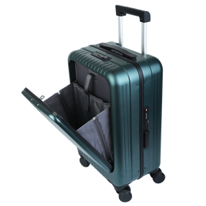 Maleta de Viaje Moderna con Apertura Frontal de Plástico Resistente, Marco de Aluminio y Candado de Combinación TSA, Cumple con el Estándar de Seguridad de Transporte de EE. UU. - Product Image 5