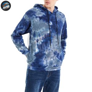 Sweat-shirts en molleton tie-dye pour hommes, style hiver, respirants, grandes tailles, basiques, mélange de coton, meilleures ventes, sweat-shirts tie-dye du Pakistan - Product Image 3