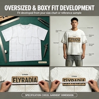 T-shirt ample en coton 100% pour homme, imprimé DTG vintage vieilli, artisanat personnalisé ELYRADIA