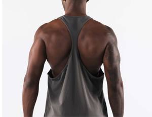 Camiseta sin Mangas para Hombre de Primera Calidad, Elegante, Cómoda, Fácil de Lavar, Tallas Grandes, Secado Rápido, Tejido Transpirable, Spandex/Algodón - Product Image 2