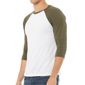 เสื้อยืดแขนยาวสีขาวเขียวมะกอกสำหรับผู้ชาย คอกลม ทรงหลวม สวมใส่สบาย ผ้าฝ้าย 100% สีพื้น ผ้าเจอร์ซีย์ถัก ยับยาก - Product Image 2