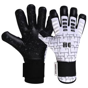 Gants de sport personnalisés, nouveaux gants en latex basiques, impression personnalisée, logo en caoutchouc 3D, gants de gardien de but injectés, double sangle élastique - Product Image 1