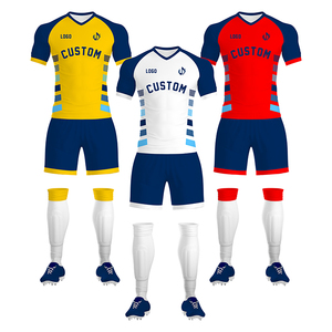 Maillot de football personnalisé pour hommes et femmes, sans manches, col en V, impression sublimée, 100% polyester respirant, tenue d'équipe toutes saisons - Product Image 4