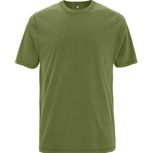 T-shirt à manches courtes pour homme, respirant, décontracté, séchage rapide, en tissu polaire polyester/coton, qualité durable, très vendu - Product Image 2