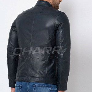 Veste d'hiver en cuir pour homme, tissu élégant et durable, texture douce et confort premium pour une utilisation prolongée - Product Image 5