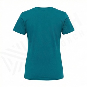 T-shirt en satin de polyester épais pour femme, style décontracté, fabrication professionnelle, respirant, tendance, vêtement de haute qualité - Product Image 2