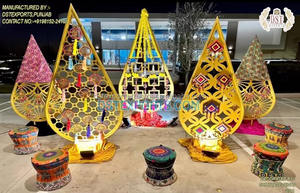 ซุ้มโลหะสำหรับงานแต่งงาน,ชุดซุ้มโลหะสำหรับงานแต่งงานซุ้มโลหะแบบพิเศษสำหรับเวทีรับสัญญาณ - Product Image 6