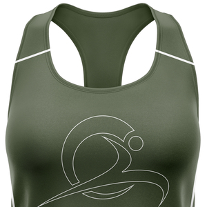 ZT Sportswear <b>Women's</b> <b>Black</b> Sleeveless Yoga <b>Tank</b> <b>Top</b> Crew Neck Skinny Fit Breathable Quick Dry Eco-Friendly Soft - Product Image 5