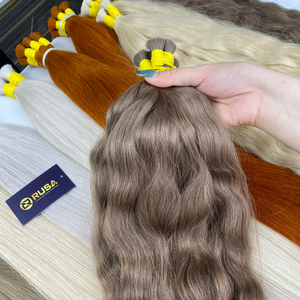 Venta al por mayor de fábrica: Cabello ondulado vietnamita personalizado a granel, extensiones de alta calidad sin sintéticos, con longitud de 10 a 34 pulgadas - Product Image 4