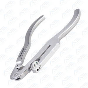 Pinzas de Perforación Manuales de Alta Calidad, Color Marfil, Pinzas Dentales de Acero Inoxidable Premium para Cirugía Oral de Precisión y Biopsia Ósea - Product Image 3