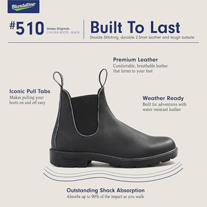 ลดราคา Blundstone Womens Originals Side Gore Boots BS510089 รองเท้าบูทหนังกันน้ำเชลซี ยูนิเซ็กส์ UK511 ตรงจากญี่ปุ่น - Product Image 5