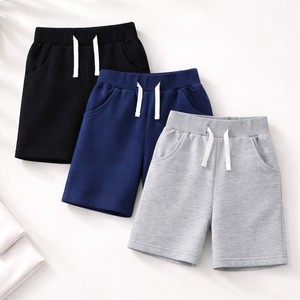 Nouvelle Collection 2026 – Short en jean délavé uni pour enfants, décontracté, multi-poches, respirant et confortable, style tendance pour l'été - Product Image 4