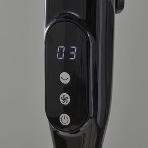 <b>16</b>-<b>Inch</b> 12-Speed Pedestal <b>Fan</b> with Remote Brushless Motor Black - Product Image 5