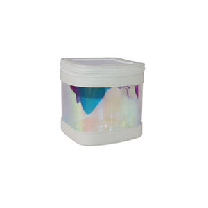 TPU Material Panelled Pattern Type Structured and Tangible Bucket Portable Minimalist casual Style Large-capacity Cosmetic Bag - Product Image 4