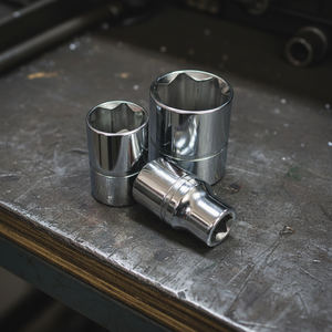 Juego de Llaves de Tubo con Protector de Tuercas 2 en 1 de 1/4'', 55 Piezas, Grado Industrial OEM para Bricolaje - Product Image 1