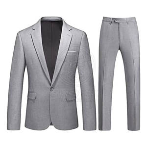 Traje formal elegante para hombre, corte moderno y ajustado con forro suave para oficina y reuniones formales - Product Image 6