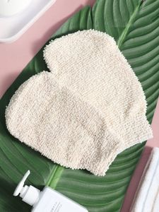 Gants de lavage en loofah pour un nettoyage en profondeur, gant exfoliant double face pour une exfoliation efficace, meilleure solution naturelle pour une peau lisse et claire - Product Image 5