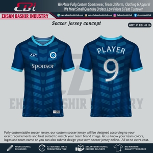 Camiseta de fútbol unisex de diseño personalizado de alta calidad, ropa de fútbol con números de nombres de jugadores para equipos de escuelas universitarias o clubes - Product Image 4