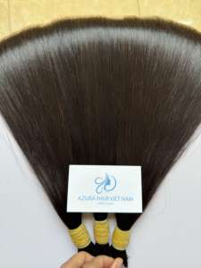 Prix de gros non transformé vietnamien os droit en vrac cheveux femmes doux sain Extensions de cheveux humains vague Afro Curl Styles - Product Image 3