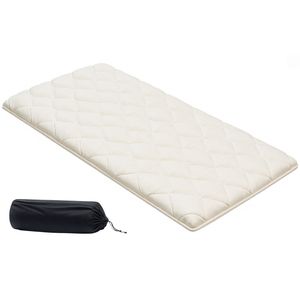 Colchón Futón Plegable Japonés Tatami Tamaño Individual con Bolsa de Almacenamiento con Cierre, Colchoneta de 9 Capas, Colchones de Estilo Japonés - Product Image 1