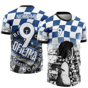 รับผลิตเสื้อฟุตบอลแฟนคลับแบบซับลิเมชั่น ผ้า 160 GSM ผลิตตามสั่ง ขายส่ง รับผลิตแบบ OEM - Product Image 3