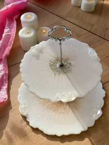 Soporte de servir de resina hecho a mano con varios niveles |   Base para pastel de resina epoxi |   Individual y personalizado |   Exclusivo soporte para servir, NUEVOS PORTA TARTAS - Product Image 5