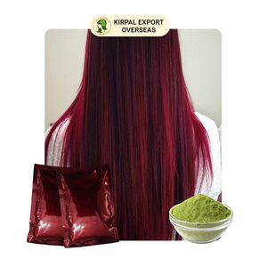 Triple refinado Borgoña y polvo verde Color de cabello Acción rápida Calidad de exportación semipermanente - Product Image 2