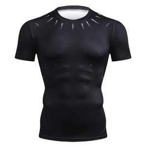 T-shirt de combat à manches courtes pour homme, imprimé loup, séchage rapide, MMA BJJ, sublimation, polyester, adulte - Product Image 6
