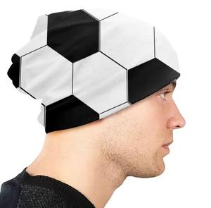 Bonnet unisexe en tricot jacquard rayé avec cache-oreilles ajustables, 100% acrylique, chapeau d'hiver décontracté - Product Image 1