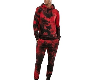 Anti Wrinkle High Quality Men Tie Dye <b>Tracksuit</b> Lightweight Comfortable Hot Selling Men Tie Dye <b>Tracksuit</b> With Adjustable Price - Product Image 1