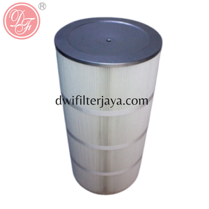 เครื่องกรองฝุ่นอุตสาหกรรม HEPA สำหรับเครื่องอัดอากาศ ขนาด 5 ไมครอน แบบจีบ - Product Image 1